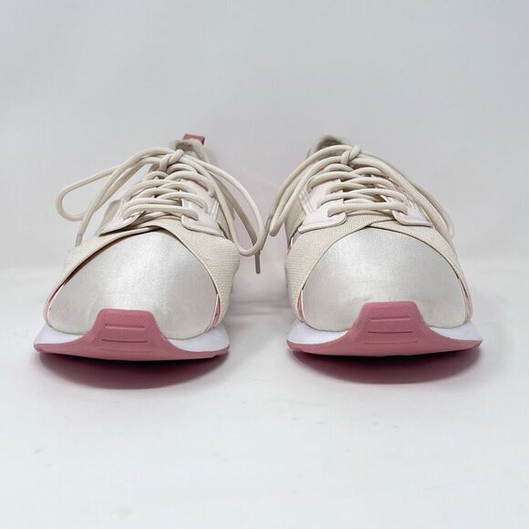 Puma Sneakers - White with Pink Accents - Women’s Size 10 - Excellent Preowned C - Picture 6 of 10